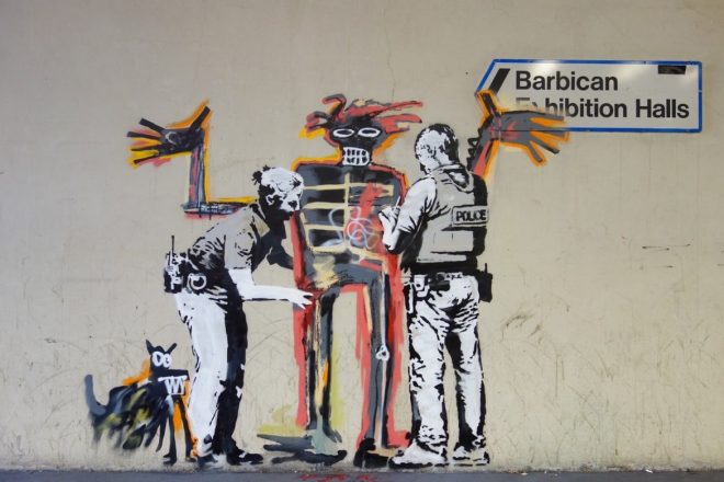 Banksy rend hommage à Jean-Michel Basquiat avec deux nouvelles œuvres